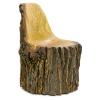 mid century eames wooden chair